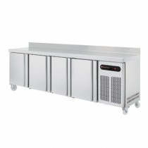 Tour pâtissiers adossé 3 portes, froid positif statique, profondeur 800 mm, 628 L