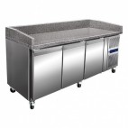Meuble à pizza, gamme compact, 3 portes, 580 L
