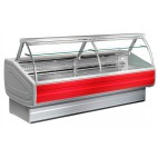 Vitrine réfrigérée, MELODY P 1500, statique avec réserve, + 4° +6° C