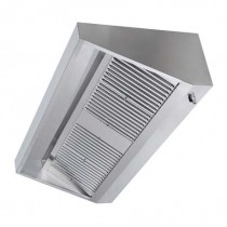 Hotte professionnelle gamme challenge version statique Longueur 2000