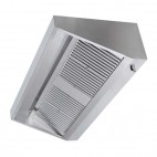 Hotte professionnelle gamme challenge profondeur 900 version statique longueur 2000 mm