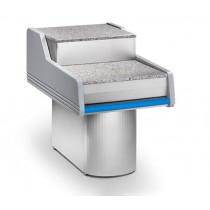 Terminal caisse 700 avec joues L 700 x P 1200 x H 910 mm pour vitrine réfrigérée SAIGON