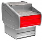 Terminal caisse 700 avec joues, L 800 x P 1150 x H 1100 mm pour vitrine réfrigérée MELODY