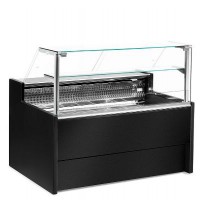 Vitrine réfrigérée, PORTHOS PL-1 1500, statique avec réserve, + 4° +6° C