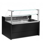 Vitrine réfrigérée, PORTHOS PL-1 1500, statique avec réserve, + 4° +6° C
