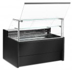 Vitrine réfrigérée, PORTHOS PL-1 1500, statique avec réserve, + 4° +6° C