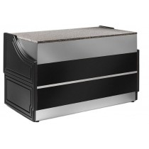 Terminal caisse 700 avec joues L 700 mm pour vitrine réfrigérée ORLEANS