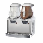 Distributeur de glace à l’italienne, 2 cuves, 2 x 6 L