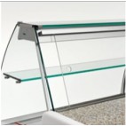 Fermeture arrière en plexi pour vitrine JINNY 200