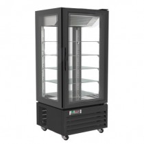 Vitrine panoramique positive, 5 étagères (530 x 417), 500 L