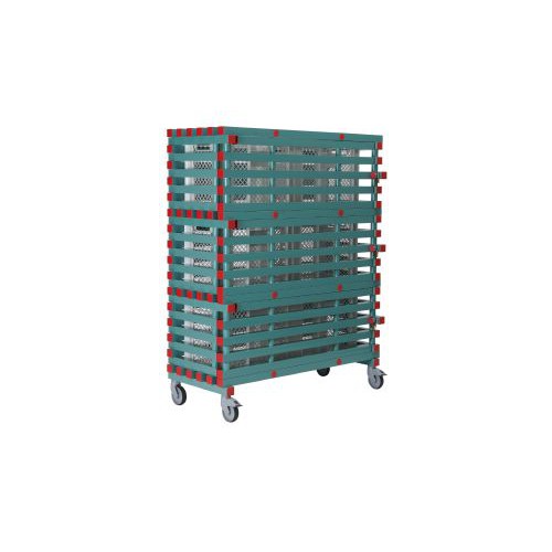 Armoire de rangement mobile, H 2050 mm Armoire de rangement mobile, H 2050 mm