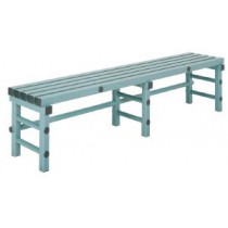 Banc plastique simple, L 1000 mm