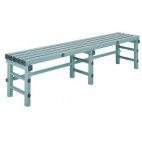Banc plastique simple, L 1000 mm