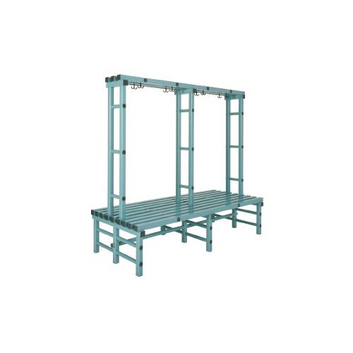 Banc plastique double, L 1000 mm Banc plastique double, L 1000 mm