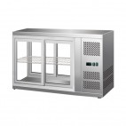 Vitrine panoramique, version à poser sur comptoir, 150 L