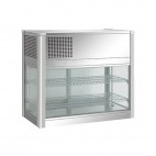 Vitrine panoramique, version à poser sur comptoir, 100 L