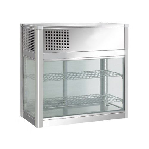 Vitrine panoramique, version à poser sur comptoir, 160 L Vitrine panoramique, version à poser sur comptoir, 160 L