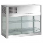 Vitrine panoramique, version à poser sur comptoir, 210 L