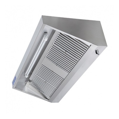 Hotte professionnelle gamme gold, profondeur 900, longueur 1500 mm