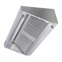 Hotte professionnelle gamme gold, profondeur 900, longueur 3000 mm