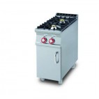 Plaque de cuisson, 2 feux gaz, sur meuble ouvert, 4+7 Kw