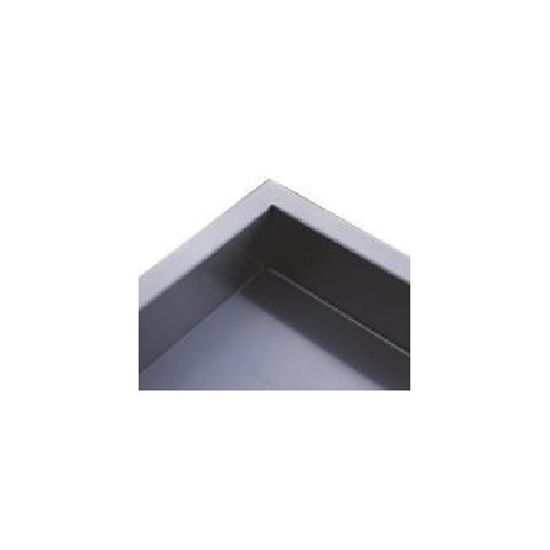 Bord façon plonge de 100 x 20 mm en coin supplémentaire pour tables Bord façon plonge de 100 x 20 mm en coin supplémentaire pour tables