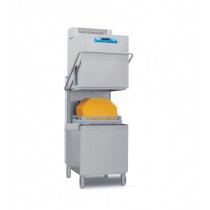Lave-vaisselle professionnel à capot RIVER282LRV1 avec adoucisseur,panier 500 x 600 mm