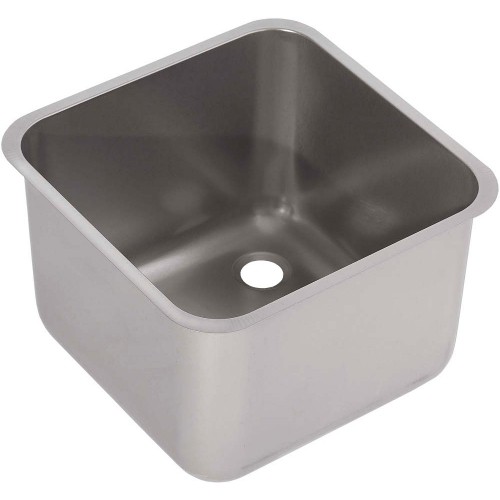 Bac à souder inox AISI 304 trou à droite L 600 x P 500 x H 320 mm Bac à souder inox AISI 304 trou à droite L 600 x P 500 x H 320 mm