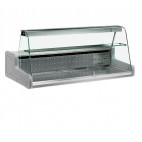 Vitrine réfrigérée, VR 2000 RC 1000, vitre bombée, sans support, statique, + 4° +6° C