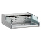 Vitrine réfrigérée VR S-8 L 1000 mm self-service sans support groupe logé R290 + 4° +6° C