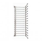 Echelle pâtissière murale 11 niveaux éspacés de 80 mm