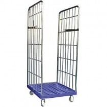 Rollcontainer avec base plastique , L 720 x P 810 x H 1520 mm
