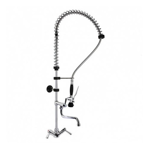 Robinetterie cuisine douchette mono trou avec robinet intermediaire Robinetterie cuisine douchette mono trou avec robinet intermediaire