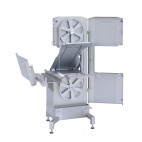 Scie à os MKB754, à table mobile selecta 3, en acier inoxydable, 2,2 kW