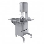 Scie à os MKB752, à table mobile selecta 2, en acier inoxydable, 1,5 Kw