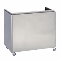 Support neutre pour vitrine bain-marie 2 GN 1/1