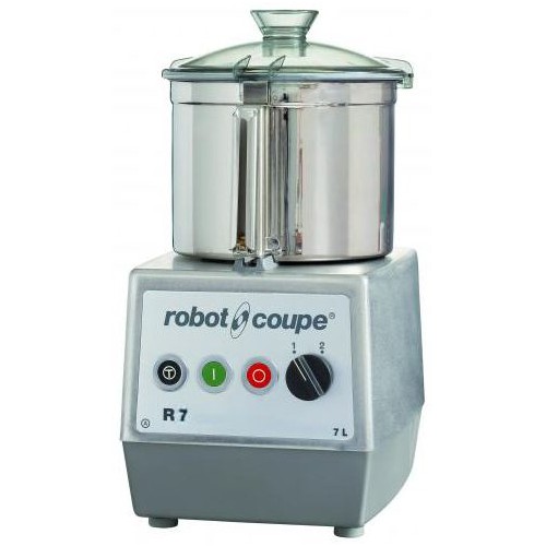 Cutter de table R 7 triphasé 2 vitesses 7.5 litres Cutter de table R 7 triphasé 2 vitesses 7.5 litres