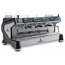Machine à café professionnelle traditionnelle, CONTI Monte Carlo 3 groupes, noire