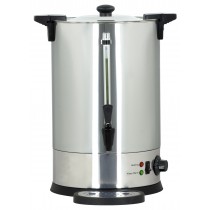 Distributeur d'eau chaude professionnel 15l en inox