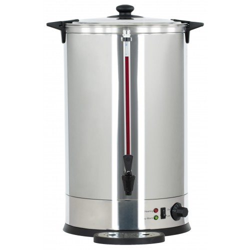 Distributeur d'eau chaude professionnel 30L en inox Distributeur d'eau chaude professionnel 30L en inox