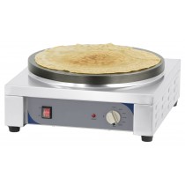 Crêpière carrée premium 40 châssis carré en inox 2 700 W