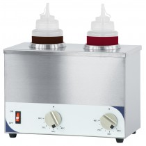 Chauffe sauce 2, en acier inoxydable, 400 W