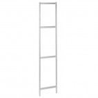Echelle simple 4 niveaux, pour rayonnage alu eco, P 565 x H 1700 mm