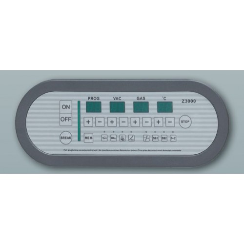 Panneau de commande Z3000 avec H2O actif pour machine a emballer sous vide max Panneau de commande Z3000 avec H2O actif pour machine a emballer sous vide max