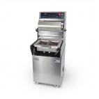 Operculeuse barquette semi-automatique en inox AISI 304 modèle BS 25 Basic sans matrice