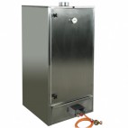 Fumoir 'FM2-70/85' pour viande et poisson, à gaz, en acier inoxydable, 7 niveaux
