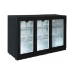Desserte réfrigérée arrière de bar 3 portes coulissantes vitrées 350 W