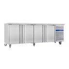 Desserte réfrigérée négative 700, 4 portes pleines, 780 W, 540 L
