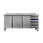 Desserte réfrigérée négative adossée 700, 3 portes pleines, 370 W, 400 L, H 950 mm