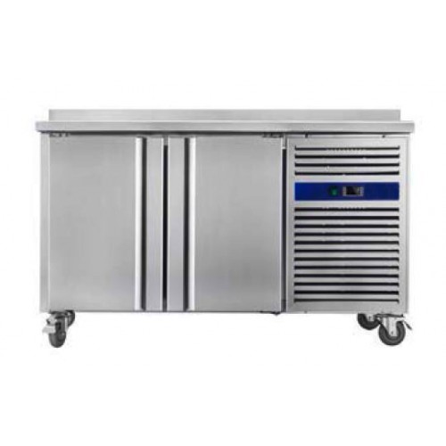 Desserte réfrigérée positive adossée 600 2 portes pleines 210 W 240 L H 950 mm Desserte réfrigérée positive adossée 600 2 portes pleines 210 W 240 L H 950 mm